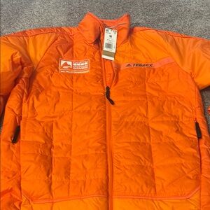 New Men’s Adidas Terrex Orange Jacket